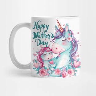 Unicorn Hugs: Happy Mother's Day Mug